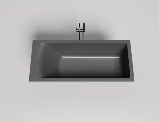 Ванна из искусственного камня Salini Cascata Kit S-Sense 104313MRF 170x75см RAL полностью